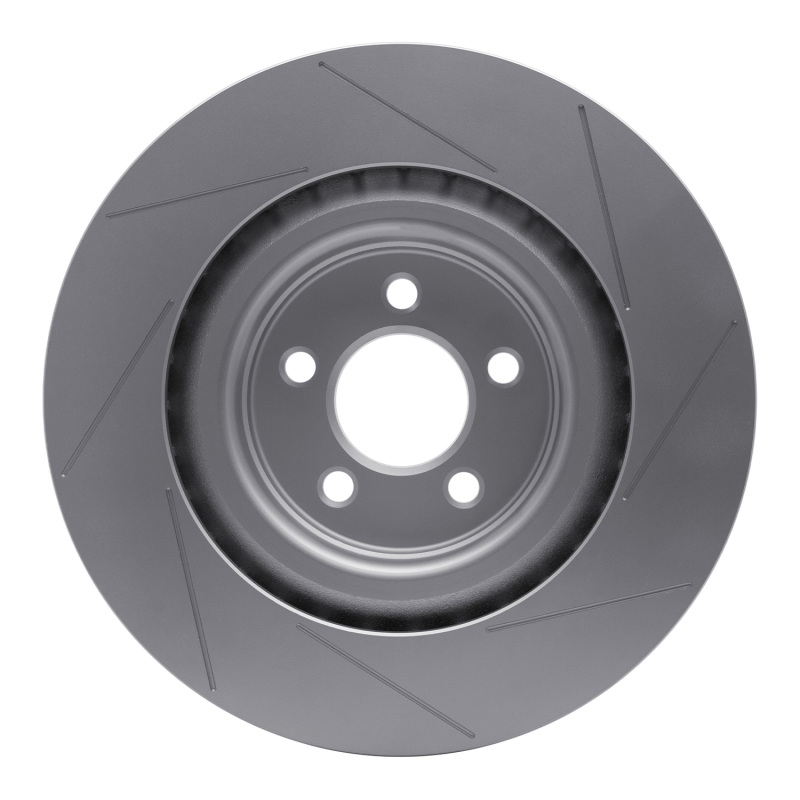 Chrysler 300 Brake Rotor (1) - Front - R1 Concepts - Slotted GeoSPEC Coated - `05-`20